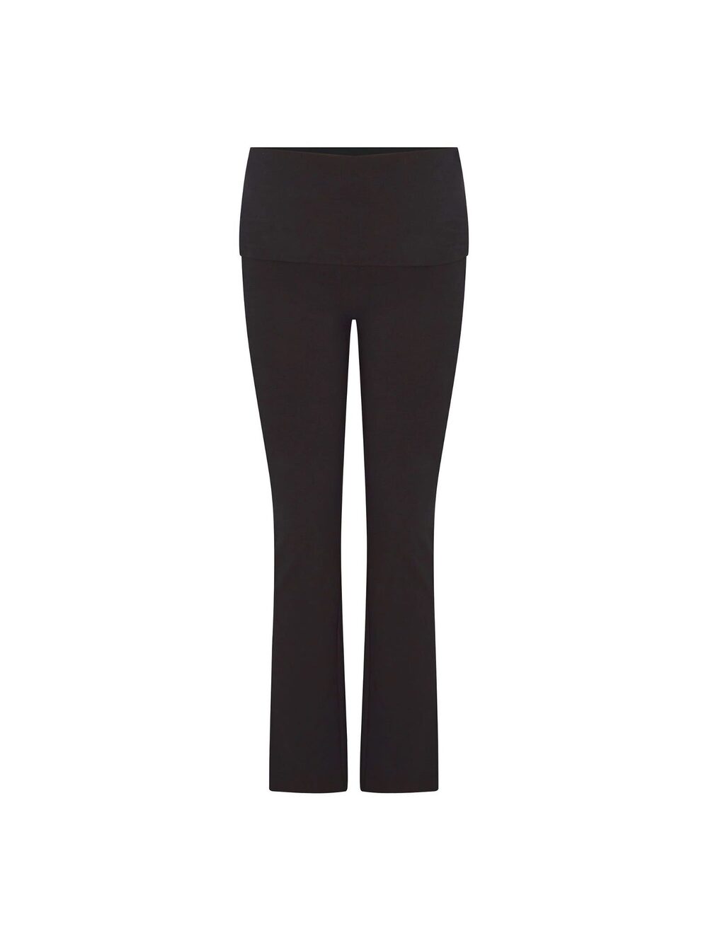 Skims Cotton Jersey Maternity Foldover Pants